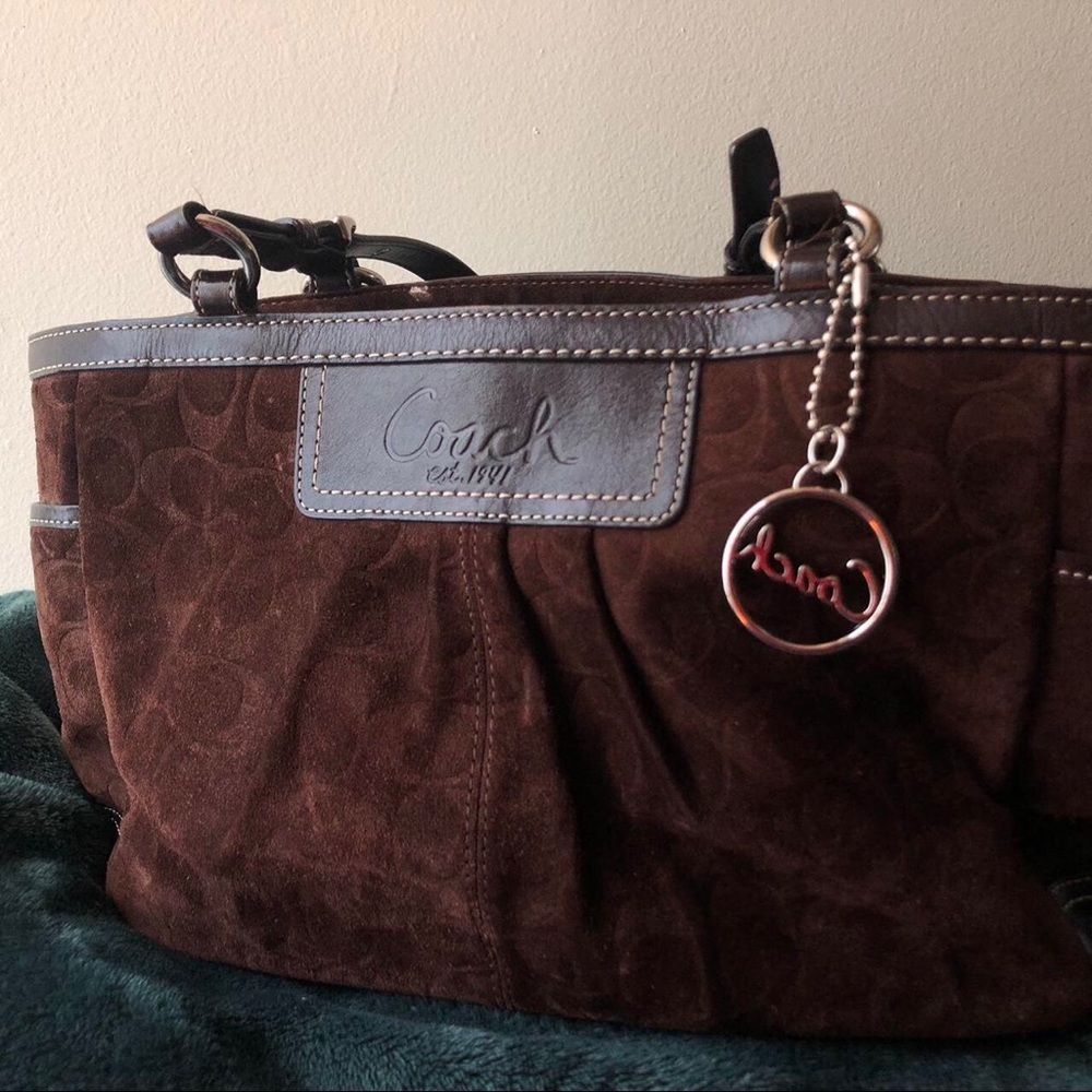 Coach brown bag